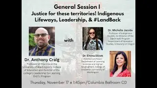 General Session I: Social Justice Keynote
