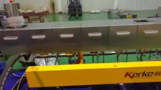 Color masterbatch twin screw extruder machine