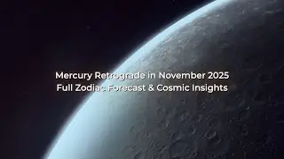 ✨ Mercury Retrograde in November 2025: Full Zodiac Forecast & Cosmic Insights 🌌
