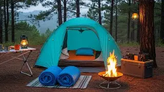 Cozy Camping in the Mountains  Complete Beginner's Guide to Tent Camping & Essentials