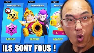 MERCI BRAWL STARS POUR TOUS CES CADEAUX !