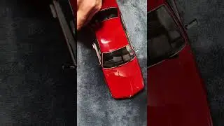 Turning Chrome Black on a BMW E24 Model with a Marker #chromedelete