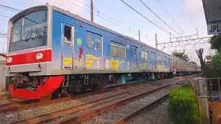 Koleksi Perlintasan Kereta Api KRL JPL 14 Dan JPL 46 Jakarta Raya