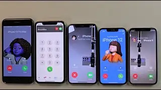 FaceTime Incoming call & Outgoing call iPhone8plus iPhone16pro iPhoneX iPhone12mini iPhone13mini