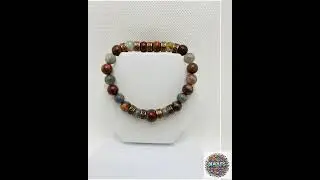 Mens Bracelets with Natural Labradorite Gemstone Beads - Tibetan Jewelry - Gifts for Him, Gift fo...