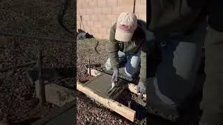Anchor bolt install #construction #concrete