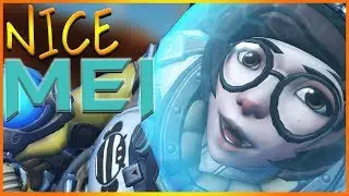 Nice Mei - Junkertown Master Rank Overwatch Gameplay #66