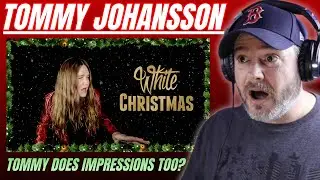 First Time Hearing Tommy Johansson – White Christmas | INSANE Vocal Impressions