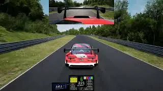 From P5 to P1 in 1 Lap! 🏁 Epic Fight vs Ford Mustang | N&uuml;rburgring GT3 Sprint Finish!