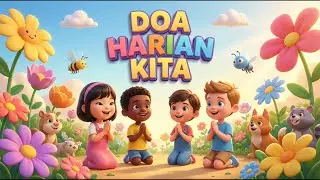 Lagu Anak Islami Terbaru 2026 - Doa Harian Kita (Doa Makan, Tidur & Orang Tua) + Lirik
