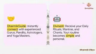 Welcome to DharmikVibes &mdash; India&rsquo;s First Full-Stack Spiritual Experiential Platform