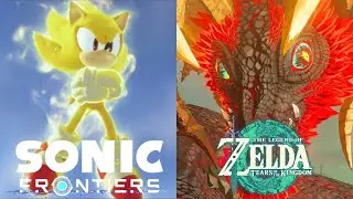 Zelda Tears of the Kingdom Final Boss with Sonic Frontiers Music