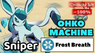 THIS SNIPER FROST BREATH GLACEON HAS ZERO SWITCH INS!! | National Dex AAA 