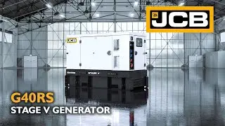 The new JCB Stage V G40RS Generator