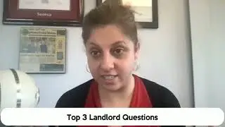 Top 3 Landlord questions