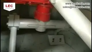 Planetary concrete mixer for manufacturing UHPC