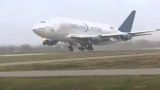 Dreamlifter Takeoff from Wichita Jabara Airport -original version