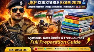 JKP CONSTABLE 2026 BEST BOOKS & SOURCES 🔥 | COMPLETE PREPARATION STRATEGY (SELECTION GUARANTEE)