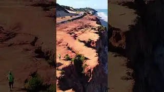 Falesias de Cacimbinhas em Tibau do Sul RN #shorts