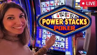 Power Stacks Poker LIVE from Yaamava&rsquo; Casino #videopoker #live