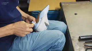 40년 경력의 명장이 만드는 스튜어디스 수제 신발(여성구두) 공장.
