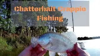 Lake Holcomb Chatterbait Crappie Fishing