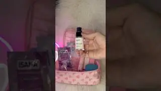 #日常vlog Packing a makeup bag with cute items:#cosmeticbag #makeuppouch #cutestuff #aesthetic