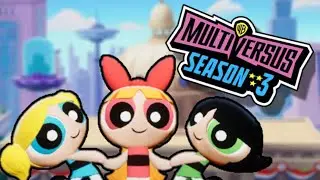 The Powerpuff Girls' Rift in MultiVersus is pretty cool