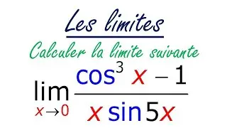 Limite d'une fonction trigonométrique