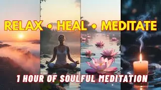 1 Hour Deep Meditation Music for Inner Peace 🧘&zwj;♀️ Relax Mind, Body & Soul #meditation #yogamusic
