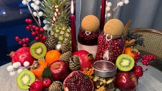 Easiest Magical Holiday Decoration | Yalda-Inspired Christmas Gift DIY