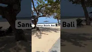 Biking in Sanur Beach, Bali#sanurbeach#bali#cameraman#travel#fypshorts#viralshorts#balilife#iphone