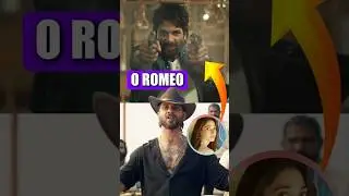 O&rsquo; Romeo Teaser: Shahid Kapoor Embraces a Dark Persona Love Story#ORomeo #ShahidKapoor