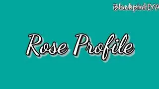 Park Chae Young/Rose (Profile,Pictures and 12 Facts)