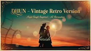 Dhun Vintage AI Cover | Arijit Singh Inspired | Old Bollywood Retro Style | Saiyaara Song