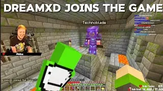 DreamXD joins the game|Technoblade funny moments|