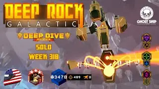Deep Rock Galactic - Solo Engineer Elite Deep Dive [Week 318] (Duplicitous Ideal) Crystalline Cavern