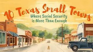 10 Texas Small Towns Where Social Security is More Than Enough