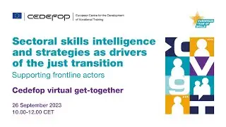 Sectoral skills intelligence and strategies as drivers of the just transition