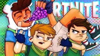 CARRIED BY THE BEST 10 & 11 YEAR OLD! - Fortnite Battle Royale