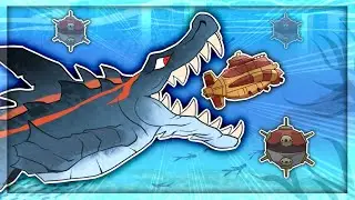 НОВЫЙ МОЗАЗАВР уничтожает ВСЕ в Hungry Shark Evolution (Лорд Снэппи)