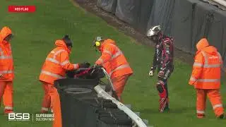 Bennetts British Superbikes 2025 года &mdash; Оултон-парк &mdash; техническая проблема у Хикмана приводит к к...