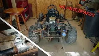 Installing The Breaks (Murray Explorer Go Kart Fixup Part 5)