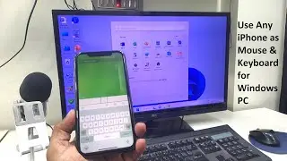Как использовать любой iPhone в качестве мыши и клавиатуры для ПК/ноутбука