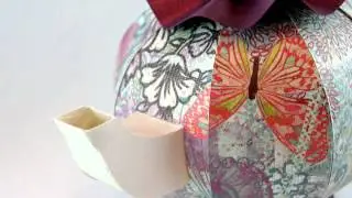 3D Teapot SVG Cutting Pattern by Cre8ive Cutz