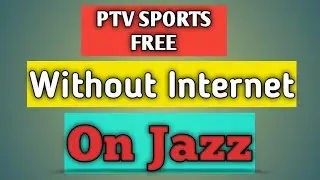 How to watch free ptv sports on jazz..100% working By Waqas's Tech