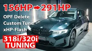 BMW 318i G21 B48: 156HP to 290HP Tuning | 0-100 & 100-200 km/h Performance Boost