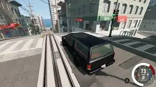 playing BeamNG.drive for the first time.