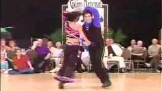 Best Lindy Hop Dance Routine -Yuval Hod & Nathalie Gomes!
