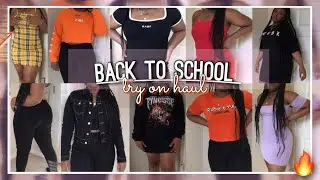 BACK TO SCHOOL TRY-ON HAUL 2019 🔥|  (FASHIONNOVA , SHEIN, H&M ,VICTORIA SECRET, ETC) | Annasimone ♡